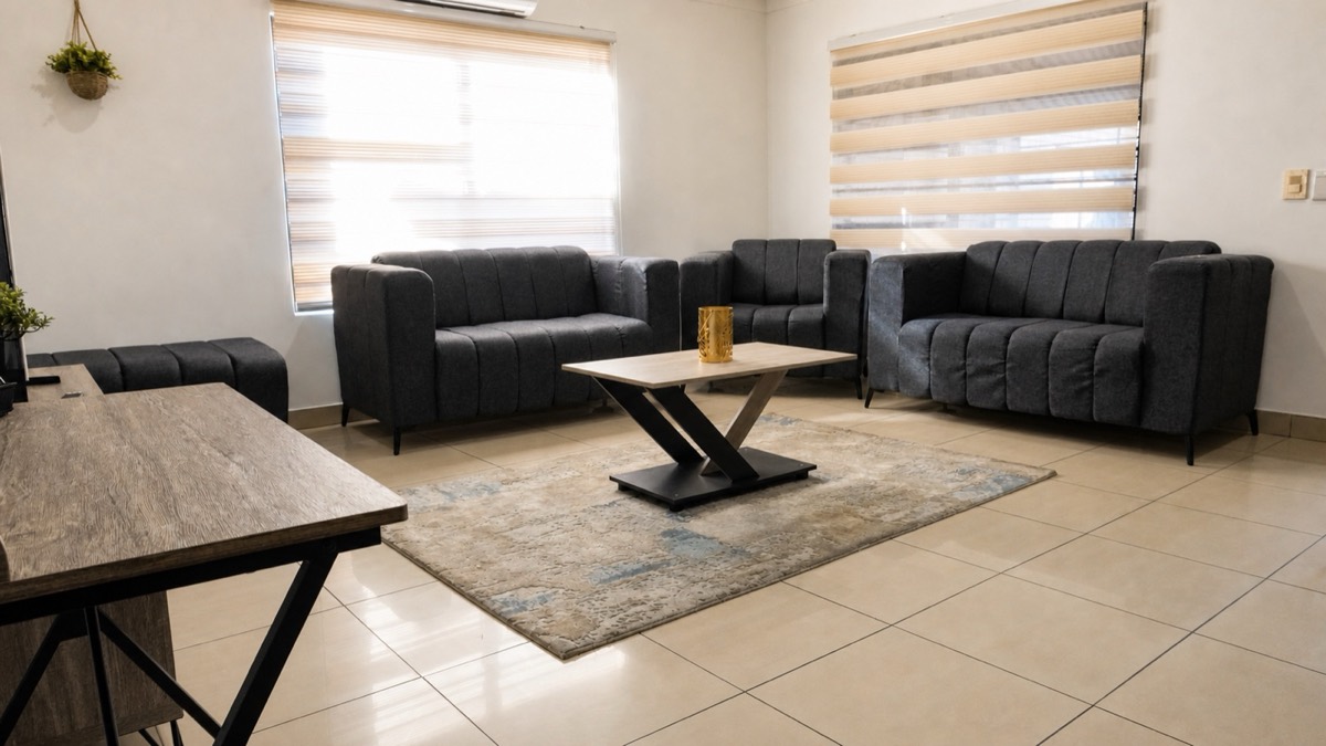 Bait 2 living room with comfortable seating